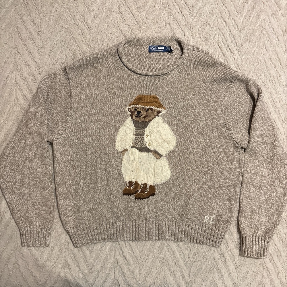Ralph Lauren Polo Bear Sweater AUTHENTIC L